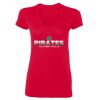 Ladies' SoftStyle® Fitted V-Neck T-Shirt Thumbnail
