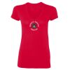 Ladies' SoftStyle® Fitted V-Neck T-Shirt Thumbnail
